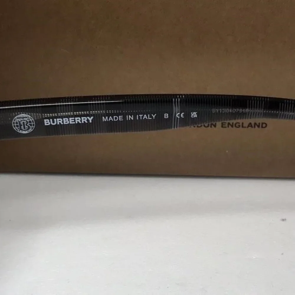 New - 💯 Original BURBERRY BE4359 REID Black Round sunglasses